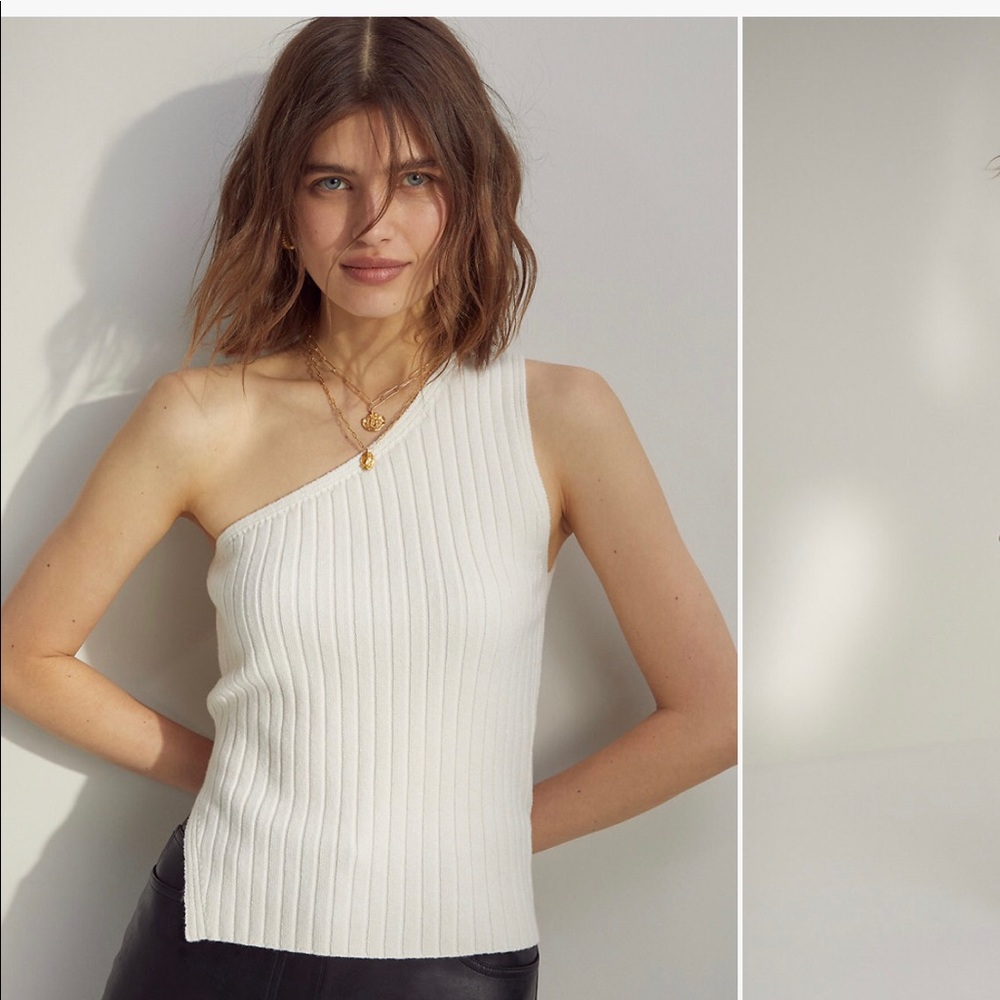 Aritzia one shoulder top